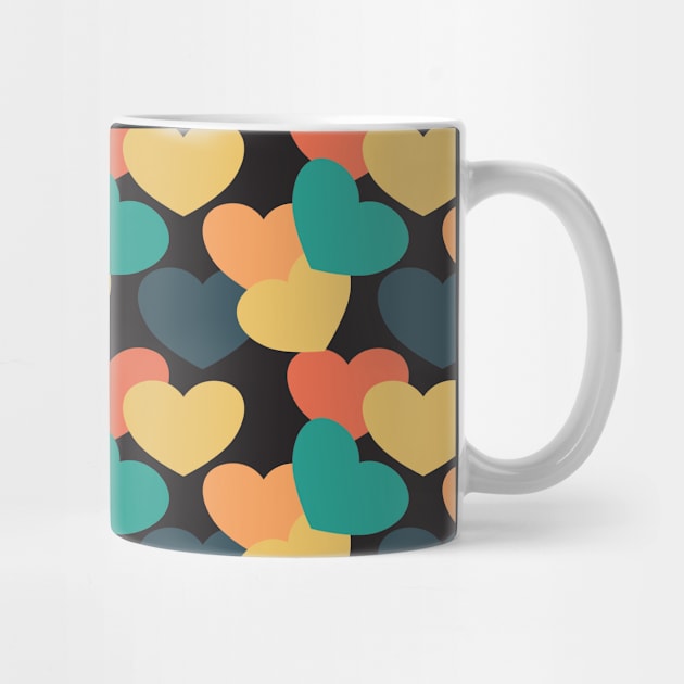 Retro heart pattern by Nice Surprise